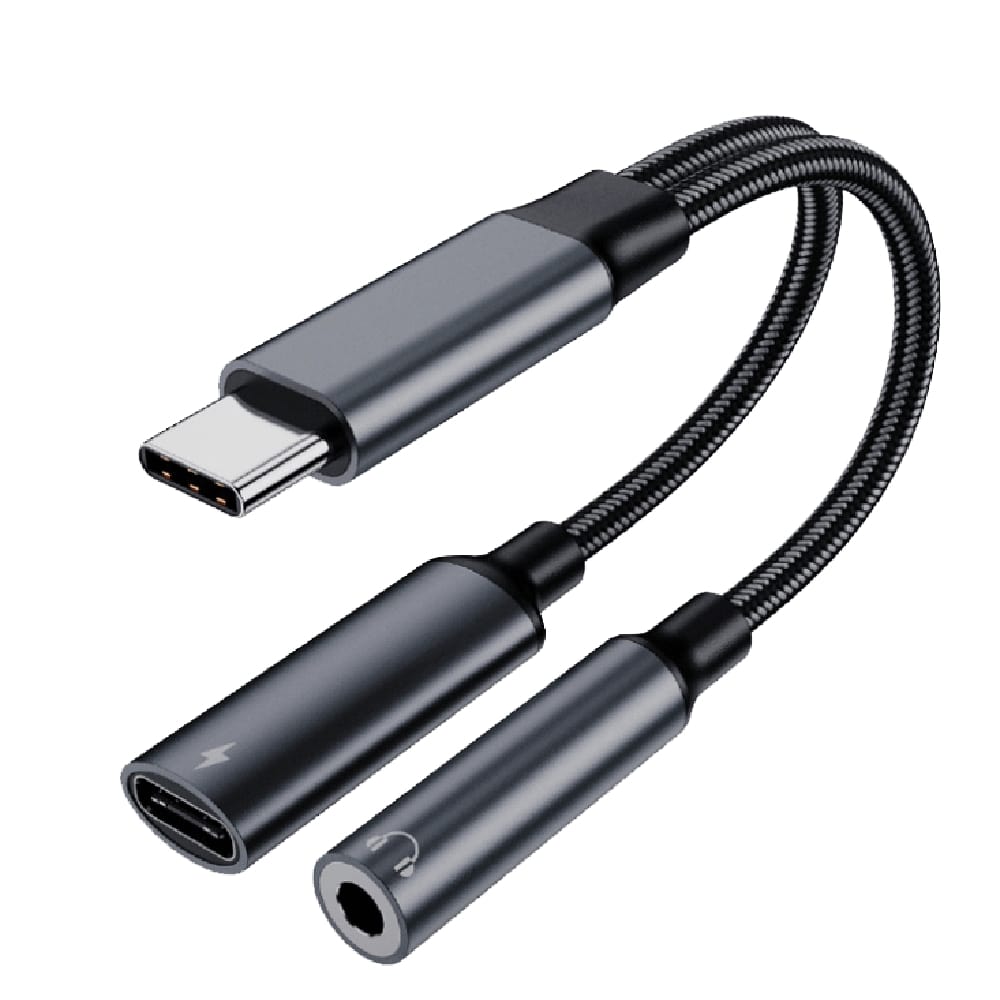 2-In-1 Type-C Mobile Phone Adapter, Suitable For Tpc Mobile Phones ...
